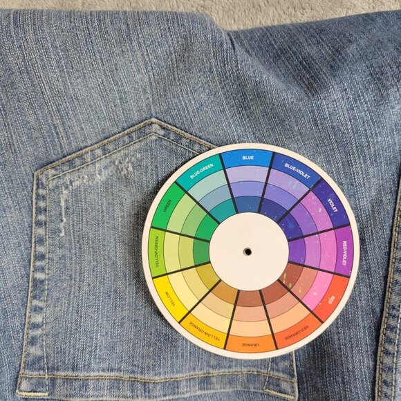 Jag Women Jeans 20W Straight Leg Slight Distressed Cropped Medium Blue SL2E - Picture 10 of 10